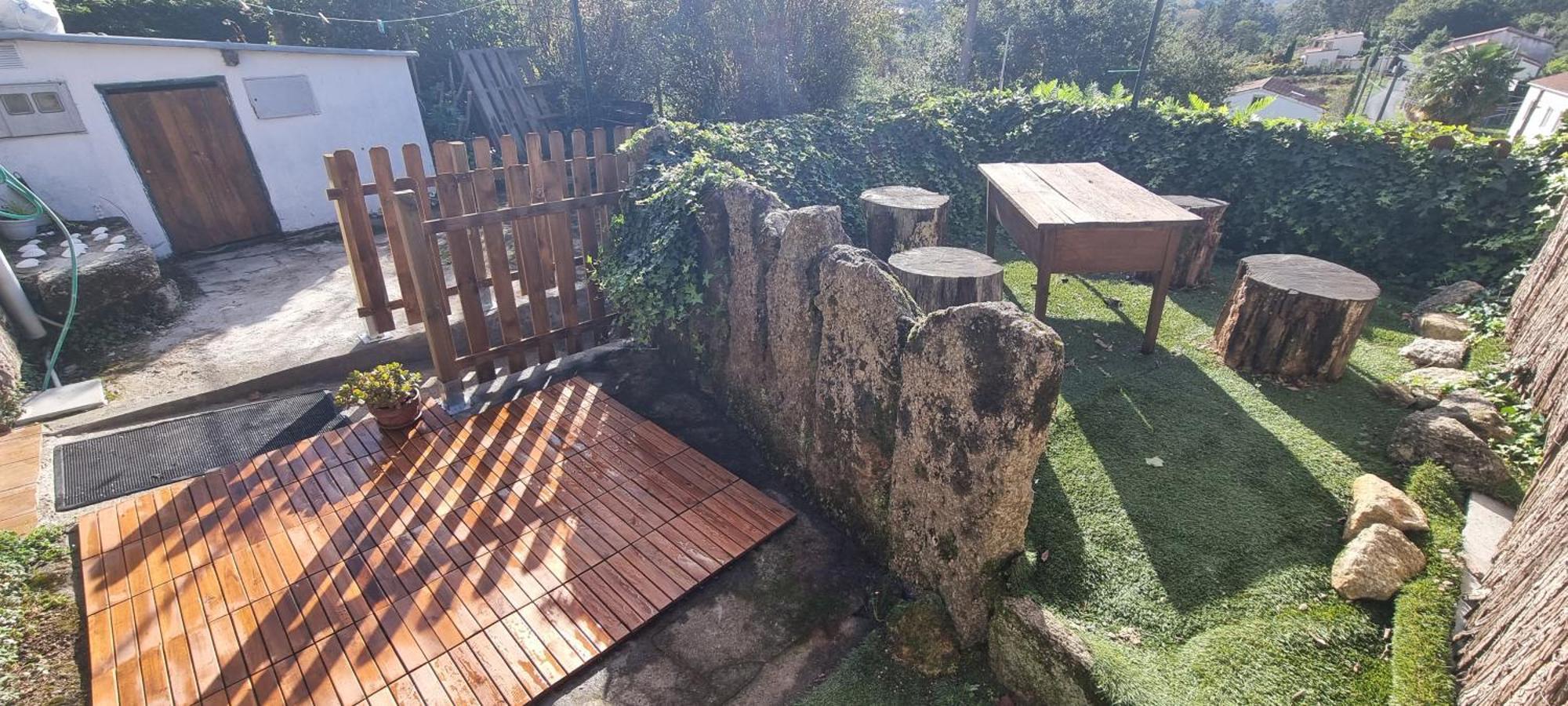 Villa Tipica Casa De Piedra Santiago de Compostela Exterior foto